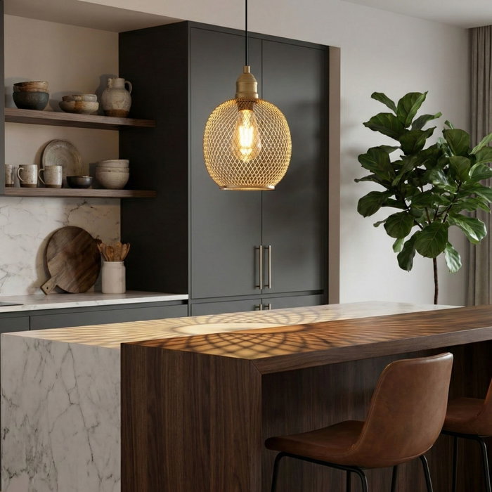 Opviq Lámpara de Araña de Metal Dorado con Altura Ajustable Opviq Lámpara de Araña de Metal Dorado con Altura Ajustable